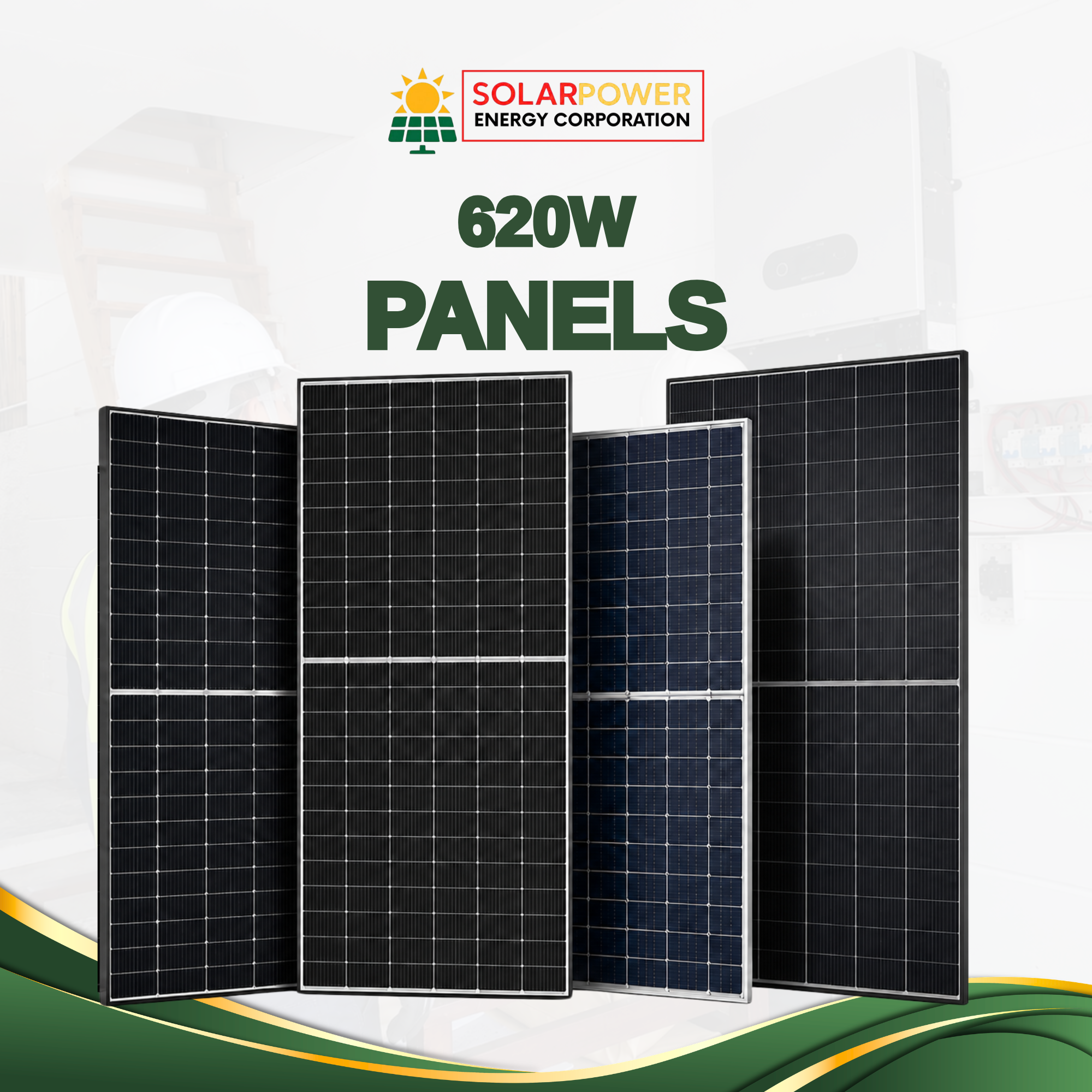 630W - Bifacial Solar Panel